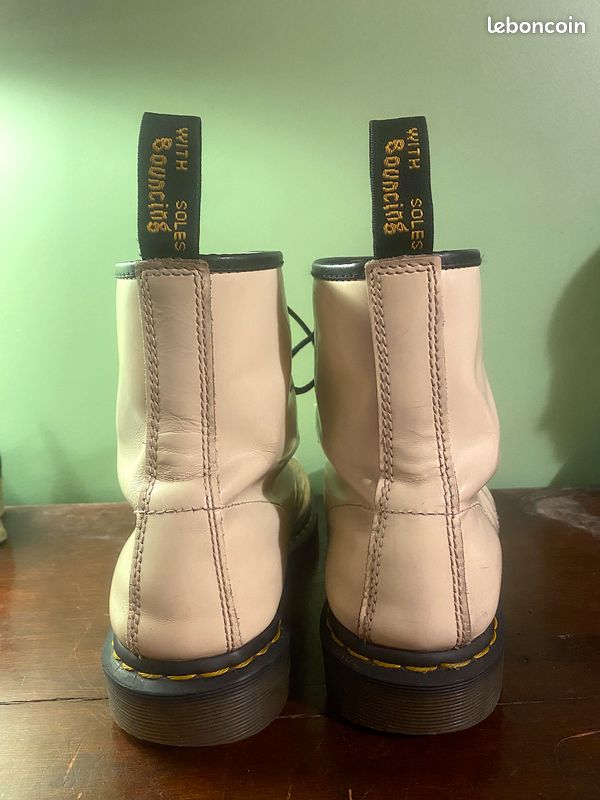 Dr. Martens 1460 crème – Pointure 44 – 8 trous (image 4)
