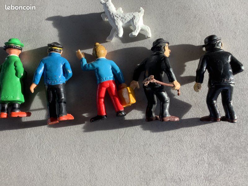 Figurines Tintin Bully Année: 1975 - Collection