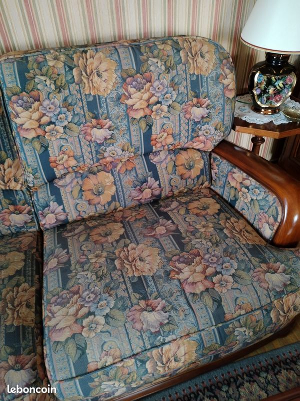 Canapé + 2 fauteuils (image 3)