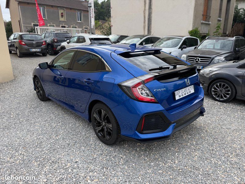 Honda CIVIC 1.0 i-VTEC 126ch CAMÉRA AR/GPS/FEUX LED/RADAR AV AR (image 4)