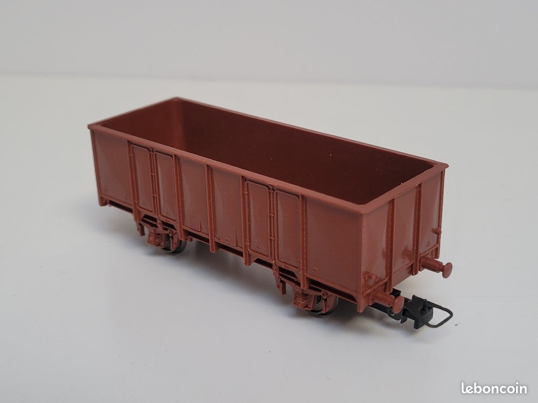 Train wagon N° 622500 Wagon marchandises SNCF tombereau à essieux Jouef Ho (image 9)