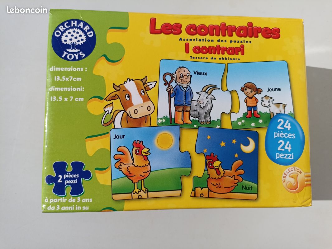 Jeu/Puzzle LES CONTRAIRES Orchard Toys_Joué Club (image 4)