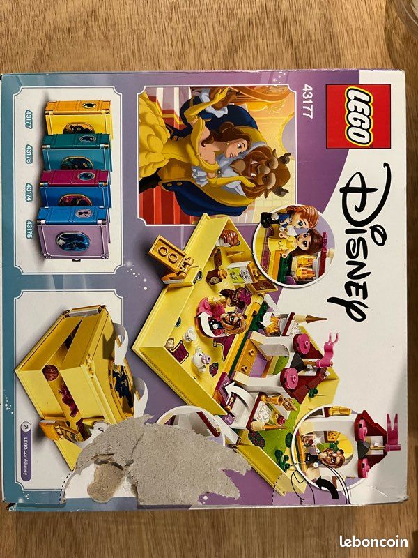 Lego Beauty And The Beast Book Belle's Storybook Adventures 43177