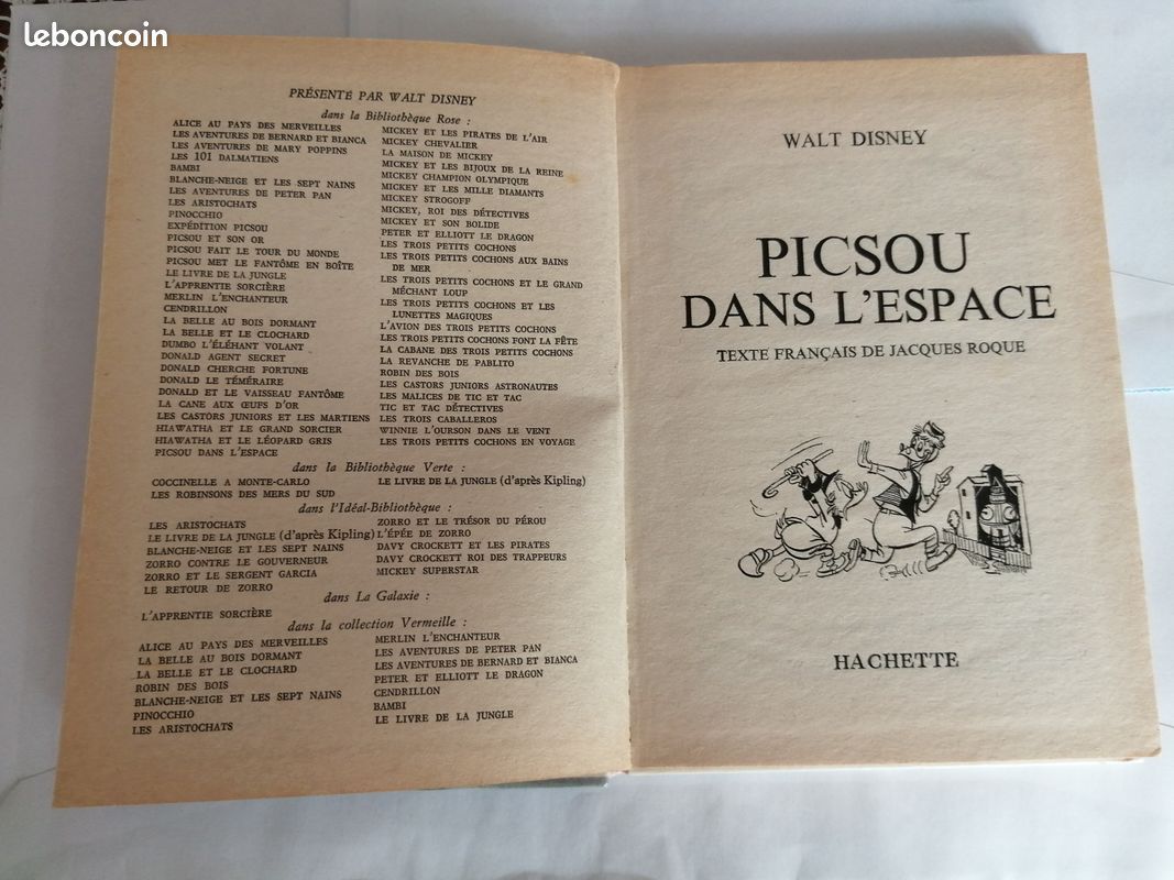Livre picsou dans l'espace de 1979 (image 4)