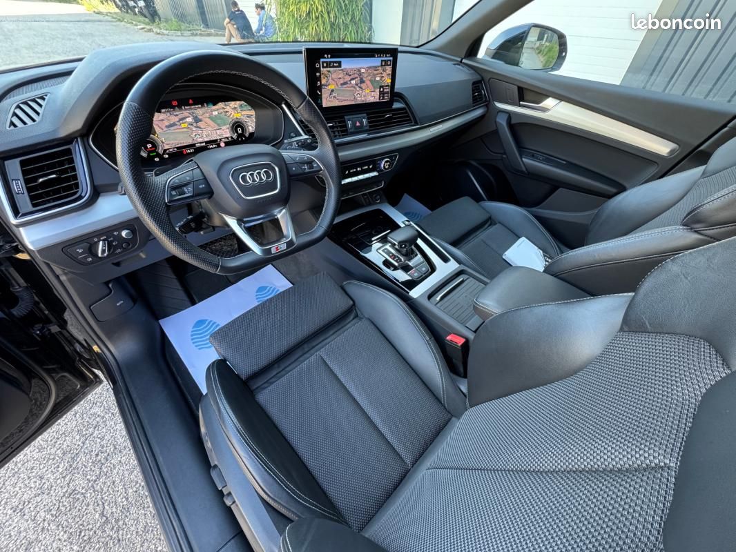Audi Q5 Sportback 50 TFSIe Hybrid PHEV 299 ch Quattro S line S tronic 7 - 1e main Origine FR (image 18)