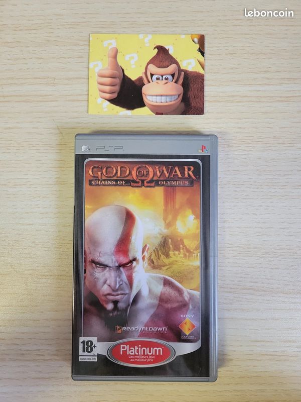 God Of War Chains Of Olympus – PSP Platinum – PAL – Complet – Bon état