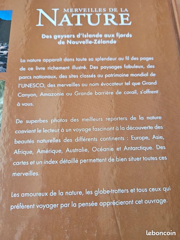 Livre merveilles de la nature (image 20)