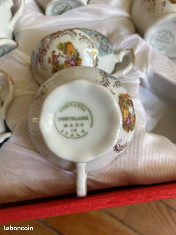Service à café porcelaine ancienne (image 3)