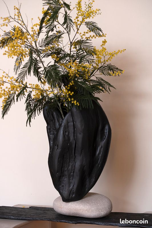 Vase en bois flotté #2 (image 2)