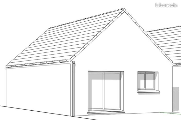 Maison 3 pièces neuf de 60m2