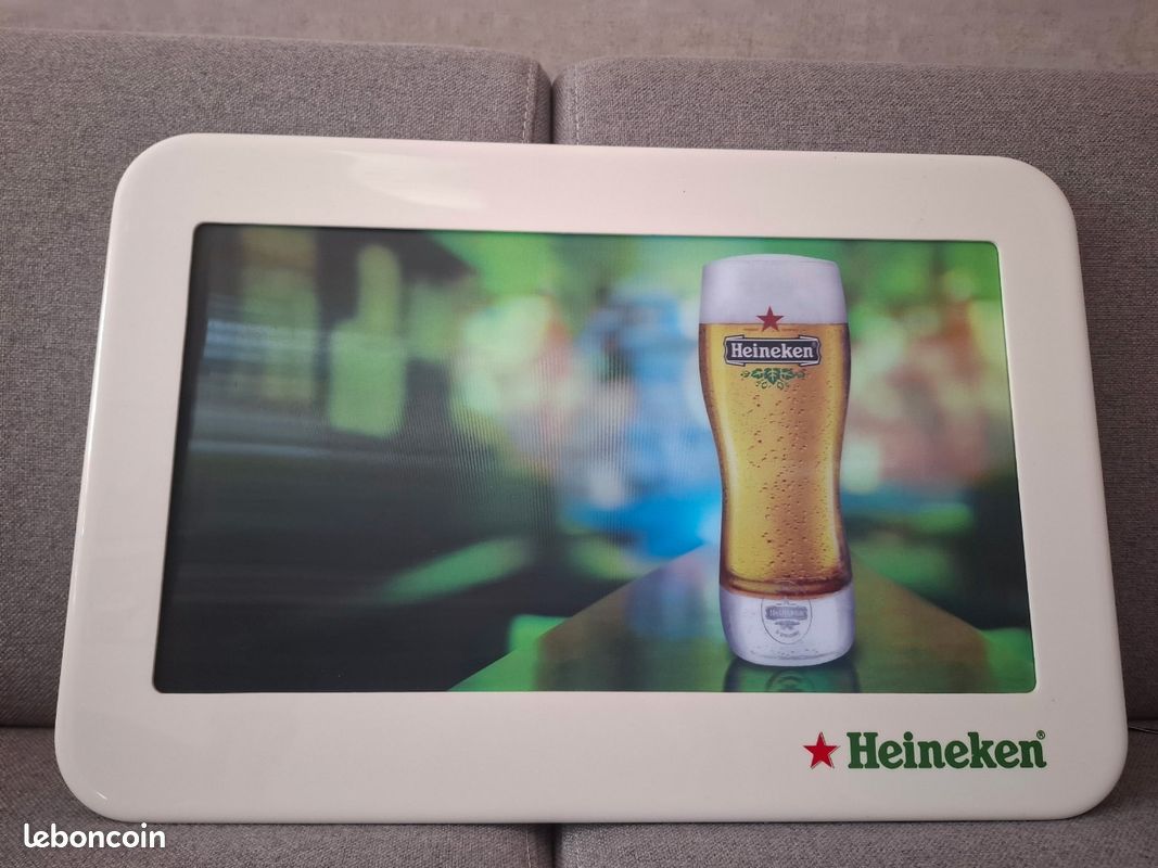 Enseigne lumineuse / Applique murale Heineken - Déco Bar / Bistrot (image 1)