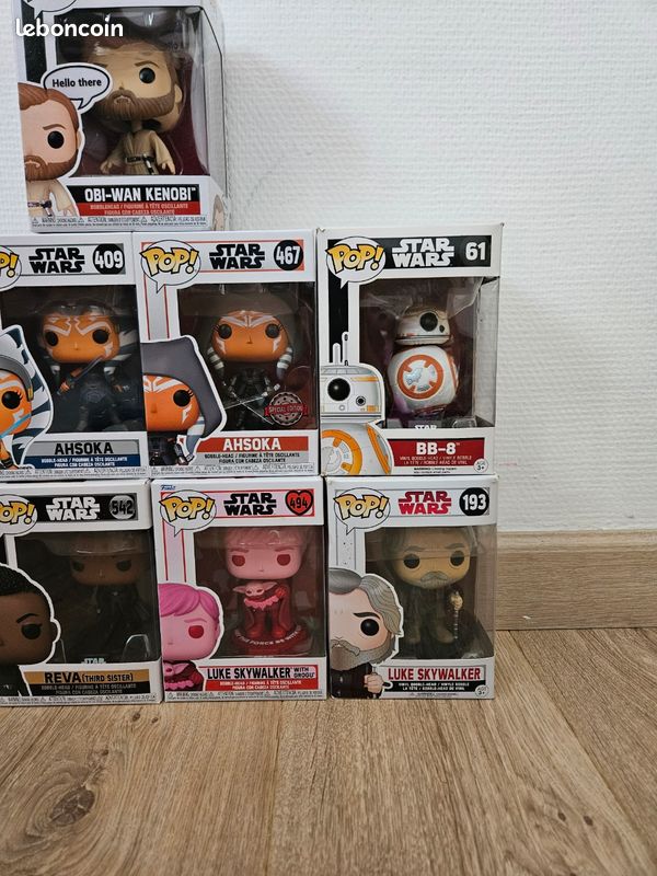 Lot de 9 funko pop Star Wars (image 3)