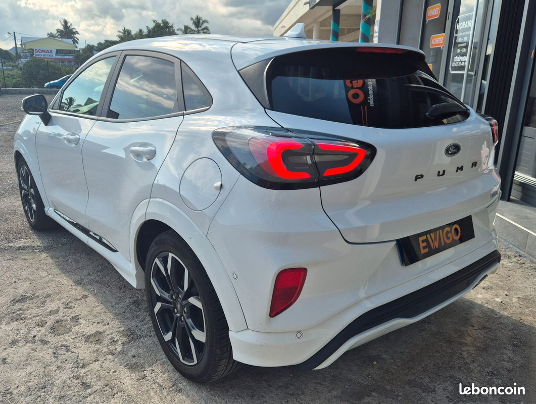 Ford puma 1.0l ecoboost 125 ch hybrid mhev st-line + camera de recul + garantie constructeur jusqu'au 01/2028 (image 2)