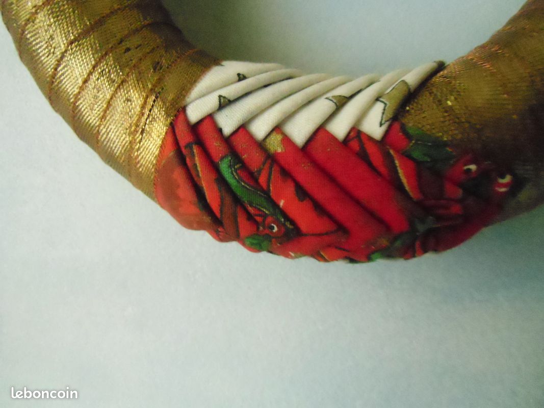 Couronne de Bienvenue Noël (image 3)