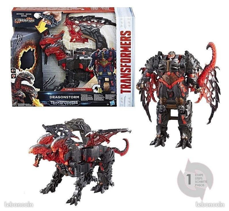 Jouet NEUF Transformers Saga Robot électronique Dragonstorm