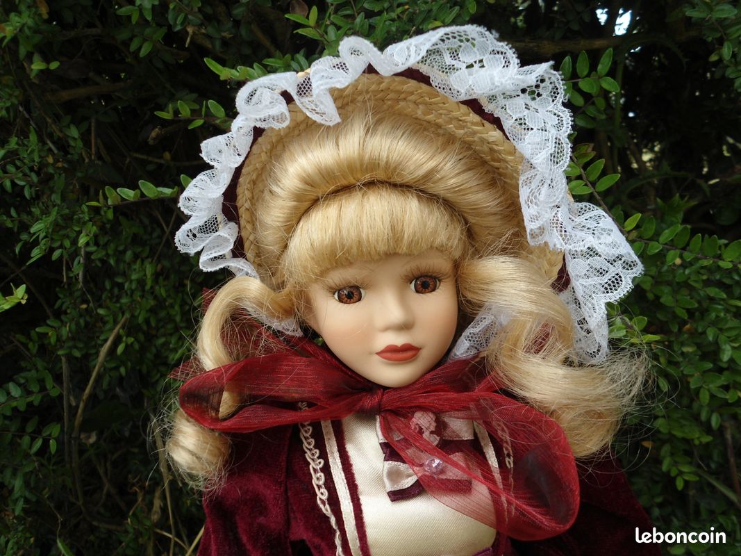 Poupee porcelaine 48cm (image 3)