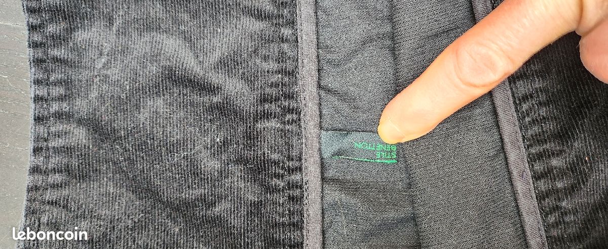 Mini jupe velour (image 2)