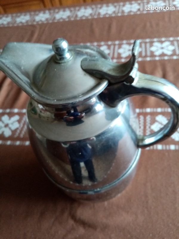 Verseuse/ cafetière ancienne argentée (image 5)