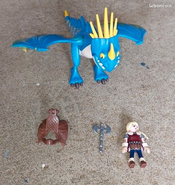 Playmobil dragons 9247 Astrid et tempete (image 1)