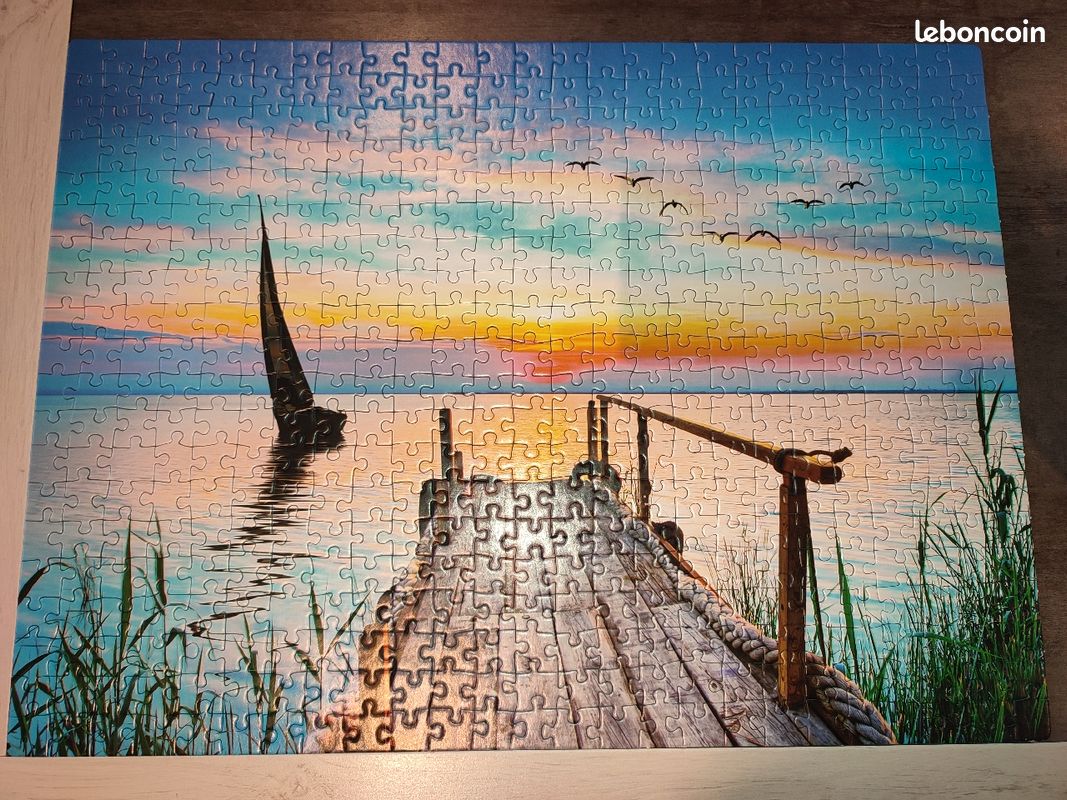 Puzzle 500 pièces CLEMENTONI Peaceful Wind (image 3)