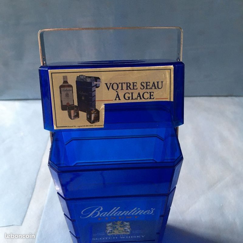 SEAU À GLACE Clan Campbell Scotch Whisky Bac à glaçons EUR