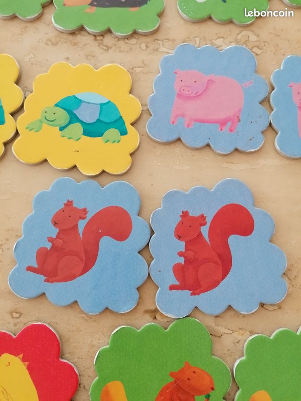 Jeux mémo animaux Djeco (image 2)