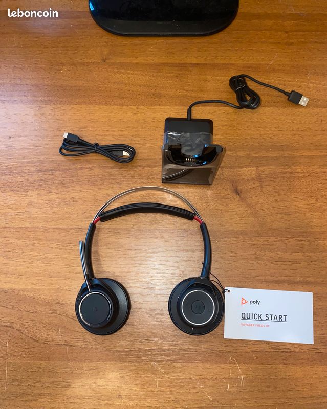 Casque Poly Plantronics Voyager Focus UC (image 1)