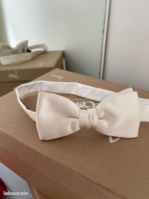 Nœud papillon Atelier F&B Genève – 100 % soie – fabriqué en France (image 2)
