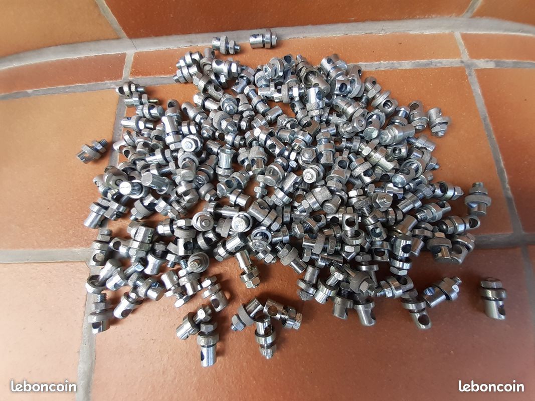 Cyclingcolors 5 Serre-tringles M5 – 17 à 27 Mm, Pour Garde-boue Vélo Ville Vintage, Diamètre Tige 4,8 à 5,5 Mm