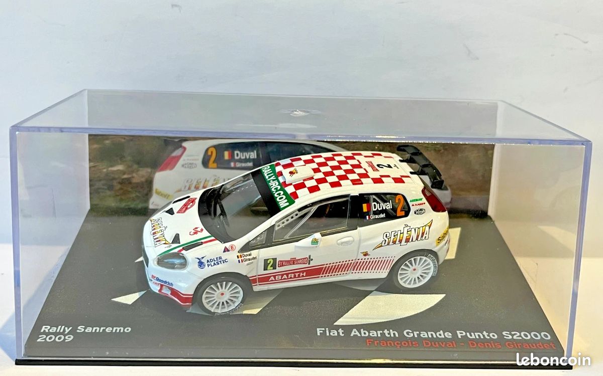 Transkit Altaya 1:43 Fiat Punto S2000 Basso – Rally Sanremo 2010 IRC – Occasion