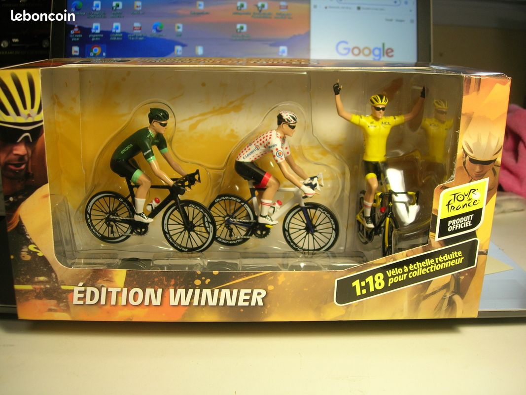 1/32 - LOT de 10 cyclistes en plastique – position rouleur - à peindre Non peint EUR 10,00 - FR