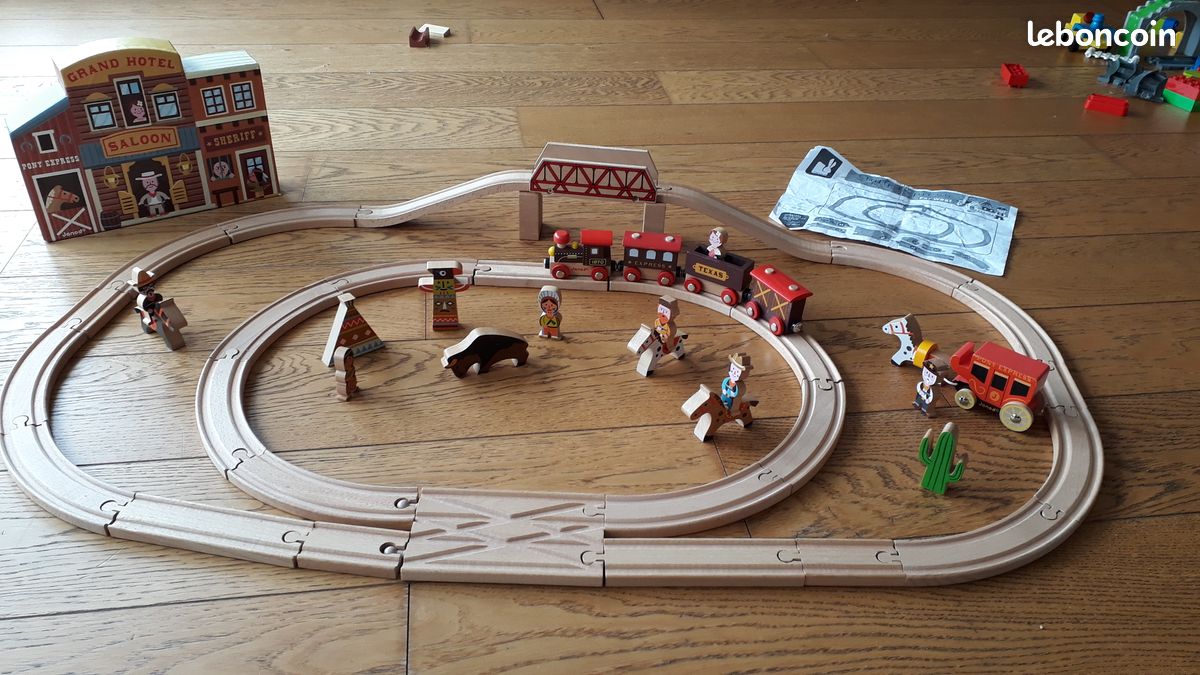 Circuit de train far west janod (image 1)