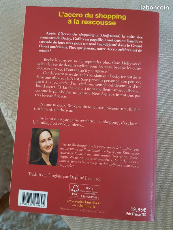 L'accro du shopping à la rescousse Livre de Sophie Kinsella (image 2)