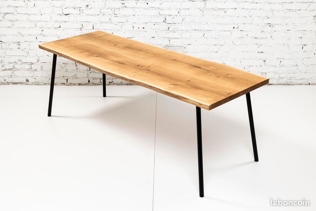 Table à Rallonges Bois Massif Sur Mesure (image 9)