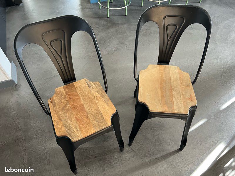 Lot 2 Chaises Maison du Monde (image 1)