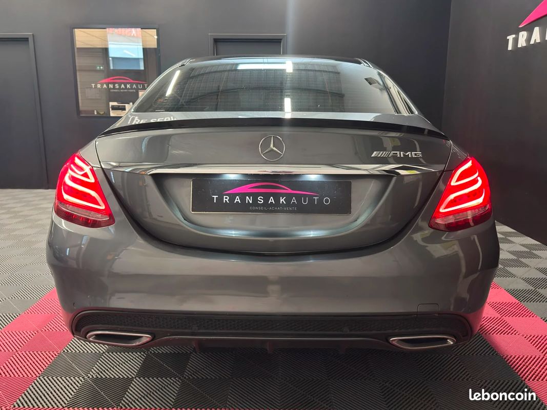 Mercedes CLASSE C220d Fascination Pack AMG - ORIGINE FRANCE - SUIVI COMPLET - RÉVISION À JOUR (image 10)