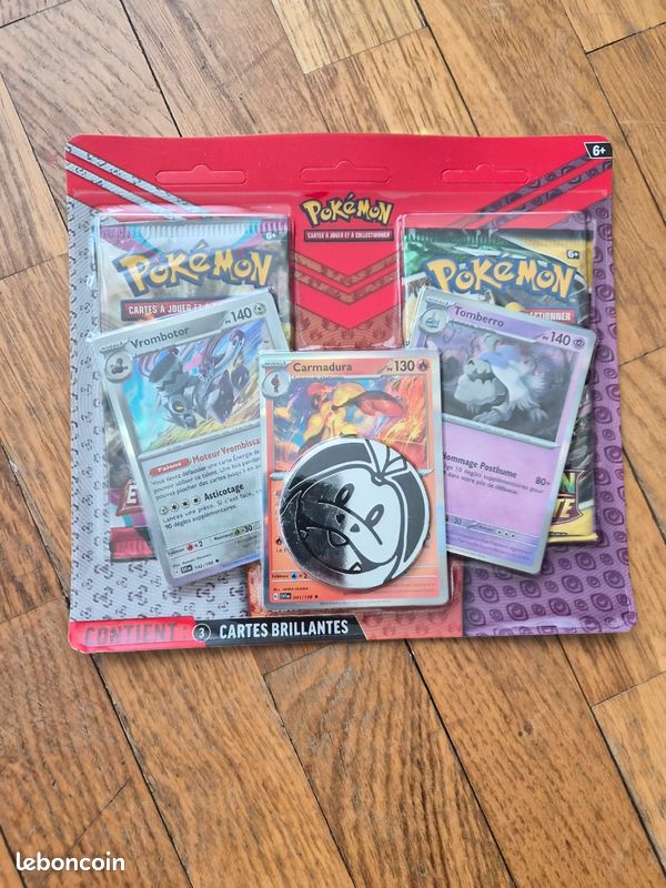 Duo pack Pokémon Evolution Céleste/ evolution à Paldéa neuf sous blister - fr (image 1)