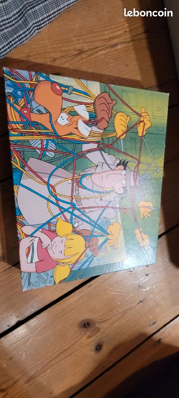 Jeu de societe puzzle vintage inspecteur gadget fr3 dessin animé
MB 100 pièces (image 1)
