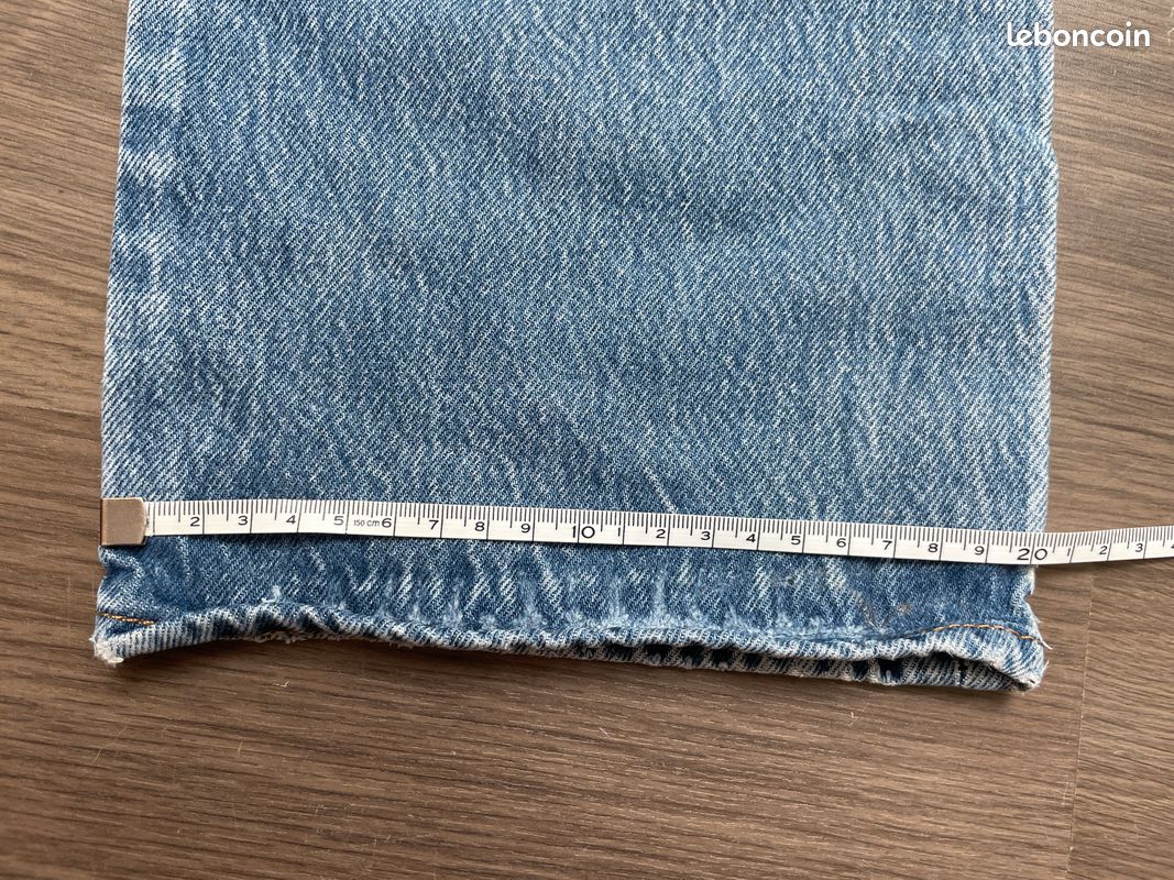 Levi's 501 bleu jean vintage homme button up fly W38 L32 (image 15)