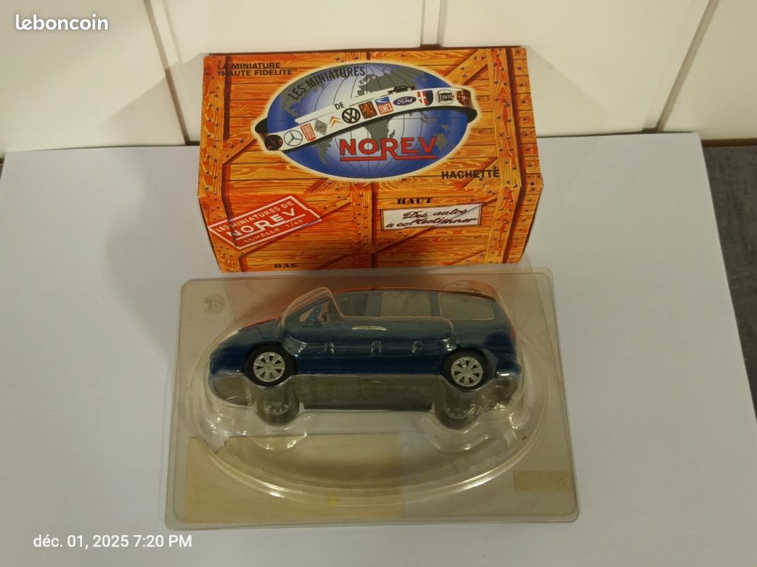 Modèle Réduit Citroën C8 2002 Norev Hachette 1/43 - En Boîte, Occasion