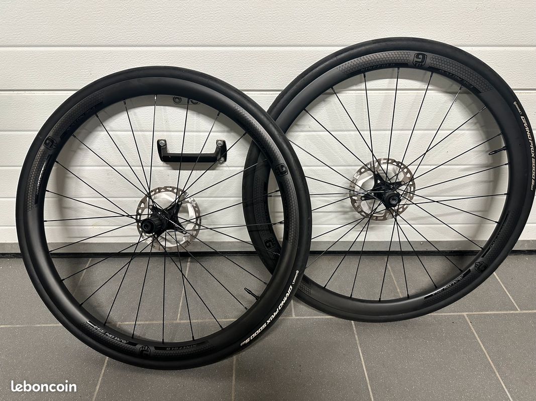 Roues 9th Wave Avalon 354 SL cdrl Shimano moyeux DT180 (neuves) (image 1)