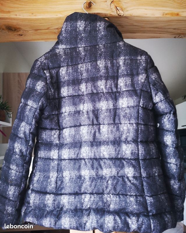 Blouson Doudoune femme bleu (image 2)