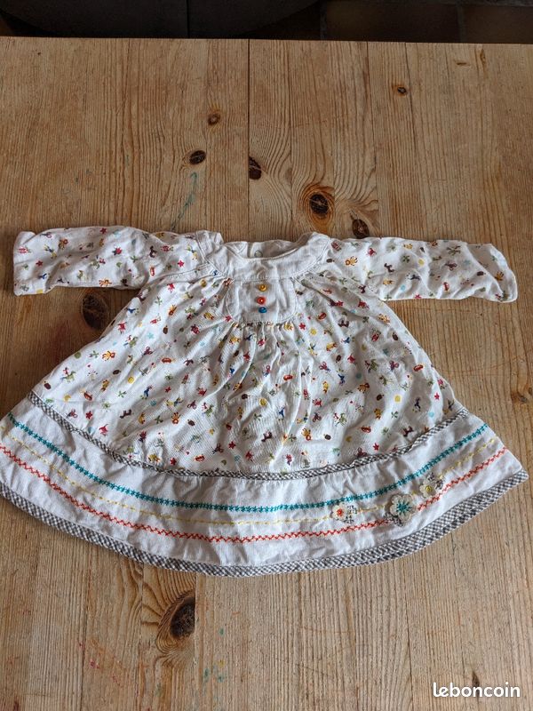 Lot de bodys et pyjamas bébé fille (image 10)