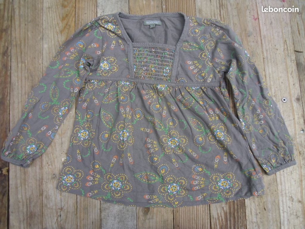 Blouse manches longues 5 ans In Extenso (image 1)