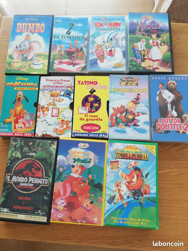 Cassettes vhs a donner (image 1)