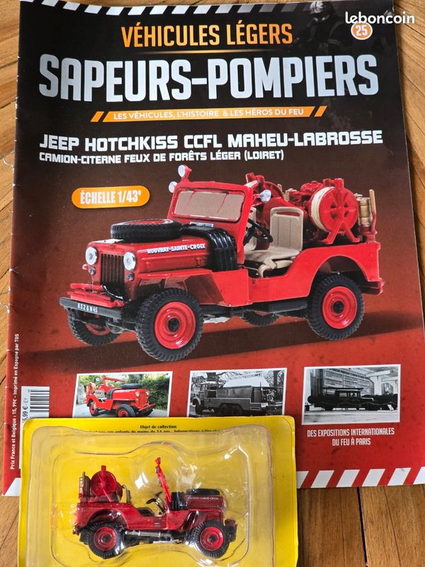 Véhicules miniatures de Jeep, 1:43