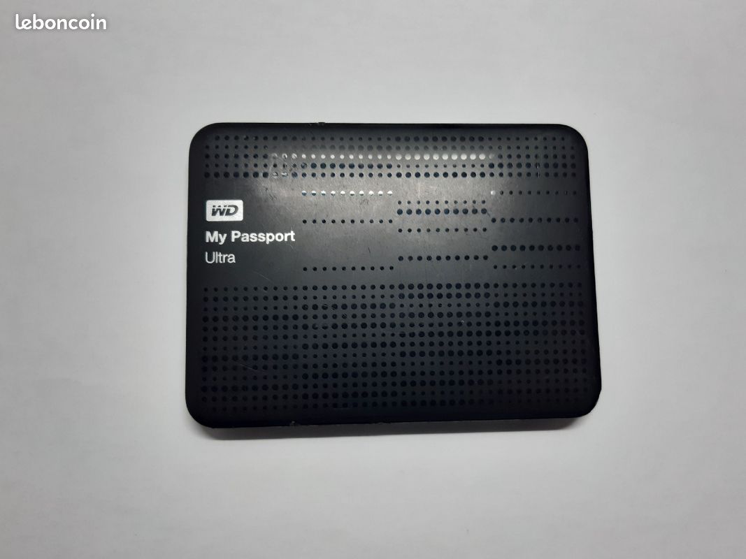 Disque Dur Externe (Portable) WD My Passport Ultra 500Go - USB 3.0 - Original D'occasion Bon État (image 4)
