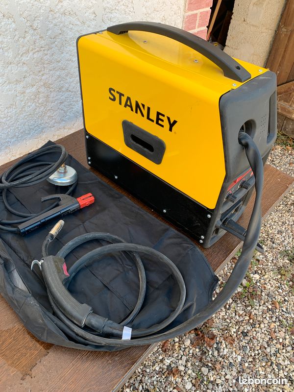 Poste à souder Stanley VIP Multi 160 + chariot d’atelier – MIG/MMA/TIG (image 2)