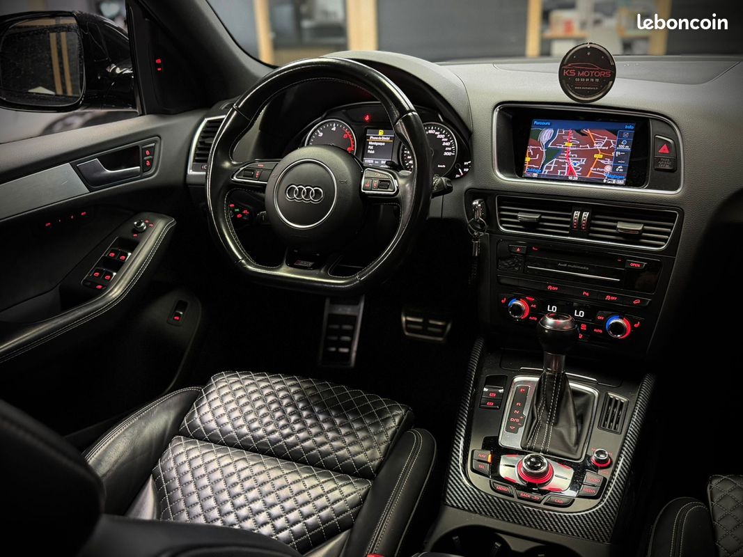 Audi SQ5 3.0 V6 BITDI 340CH QUATTRO BVA GPS TEL TOIT OUVRANT PANO (KS MOTORS) (image 13)