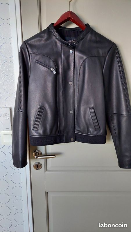 Blouson cuir d agneau (image 2)